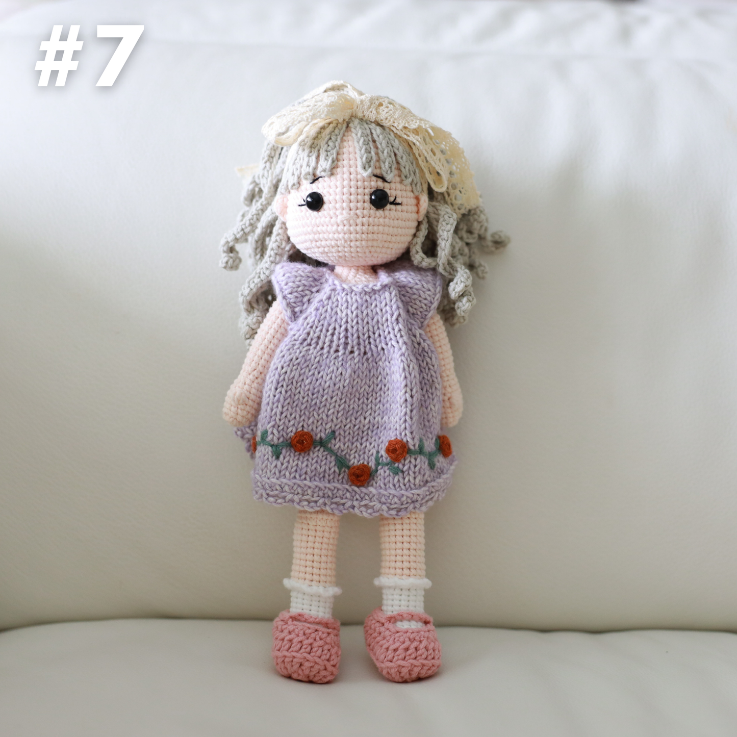 Handmade Crochet Doll | Soft Amigurumi Toy