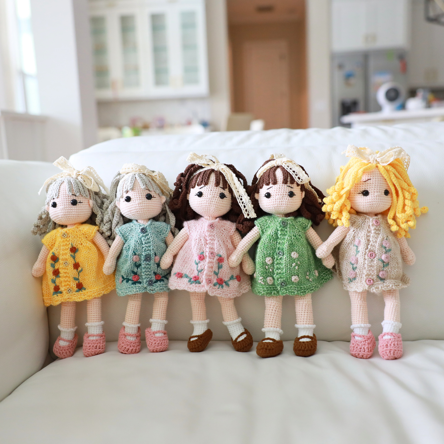 Handmade Crochet Doll | Soft Amigurumi Toy