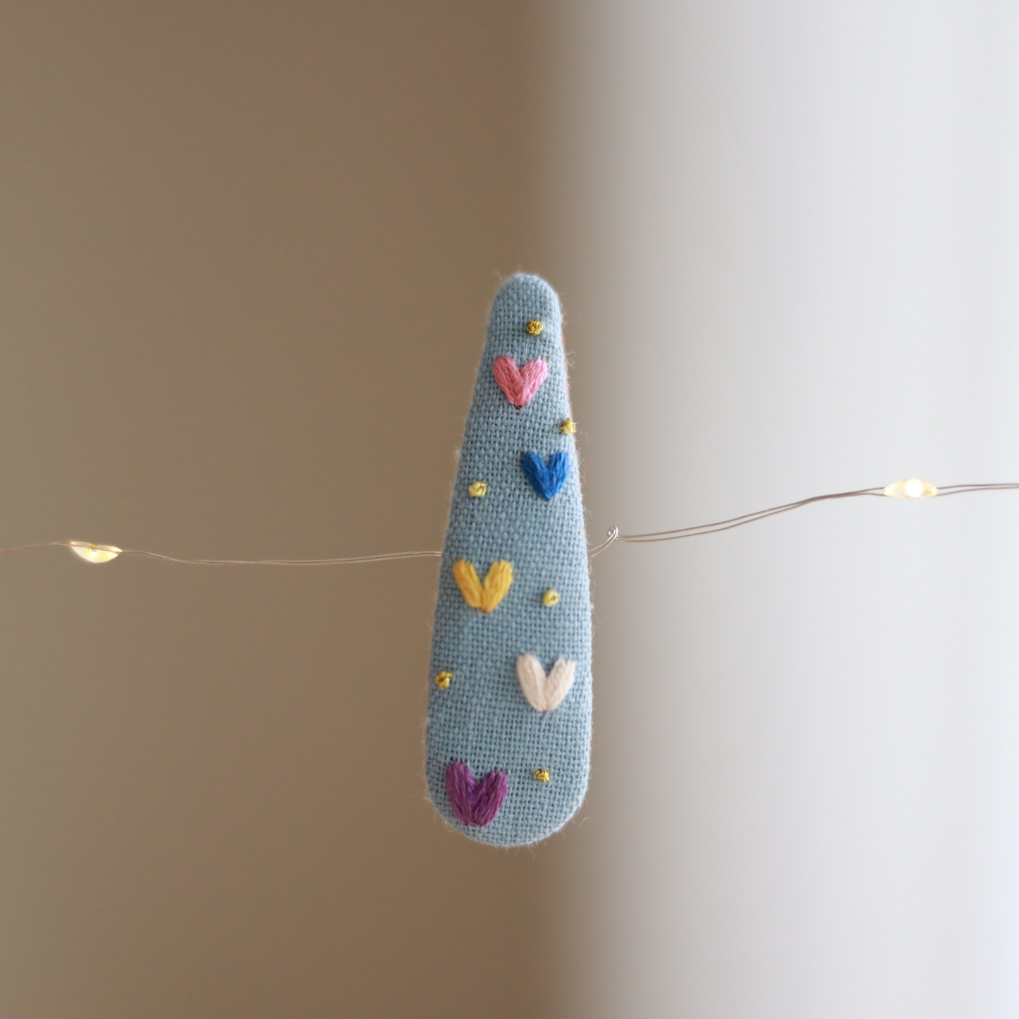Magic in the Clouds Embroidered Hair Clips