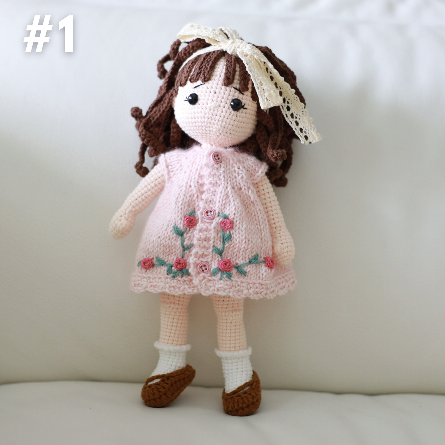 Handmade Crochet Doll | Soft Amigurumi Toy