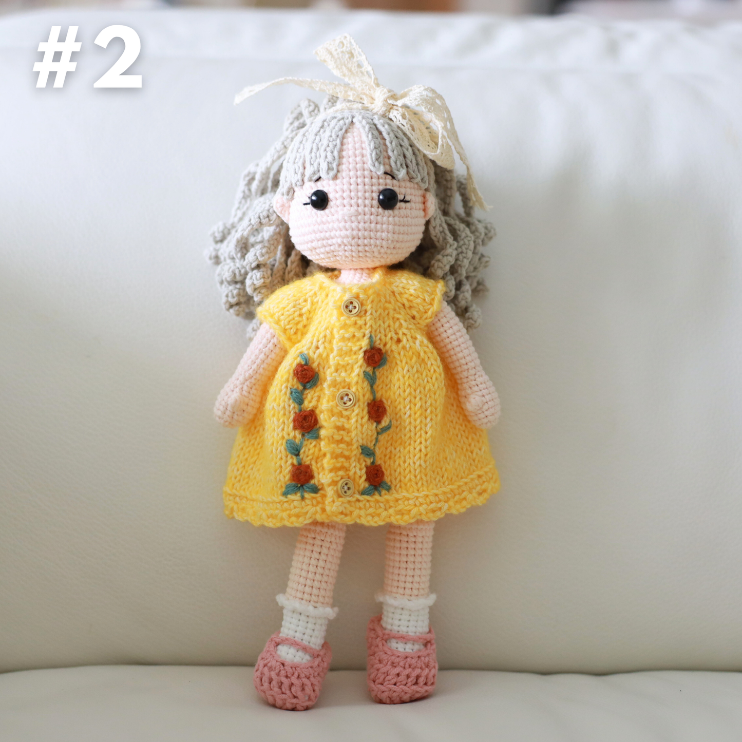 Handmade Crochet Doll | Soft Amigurumi Toy