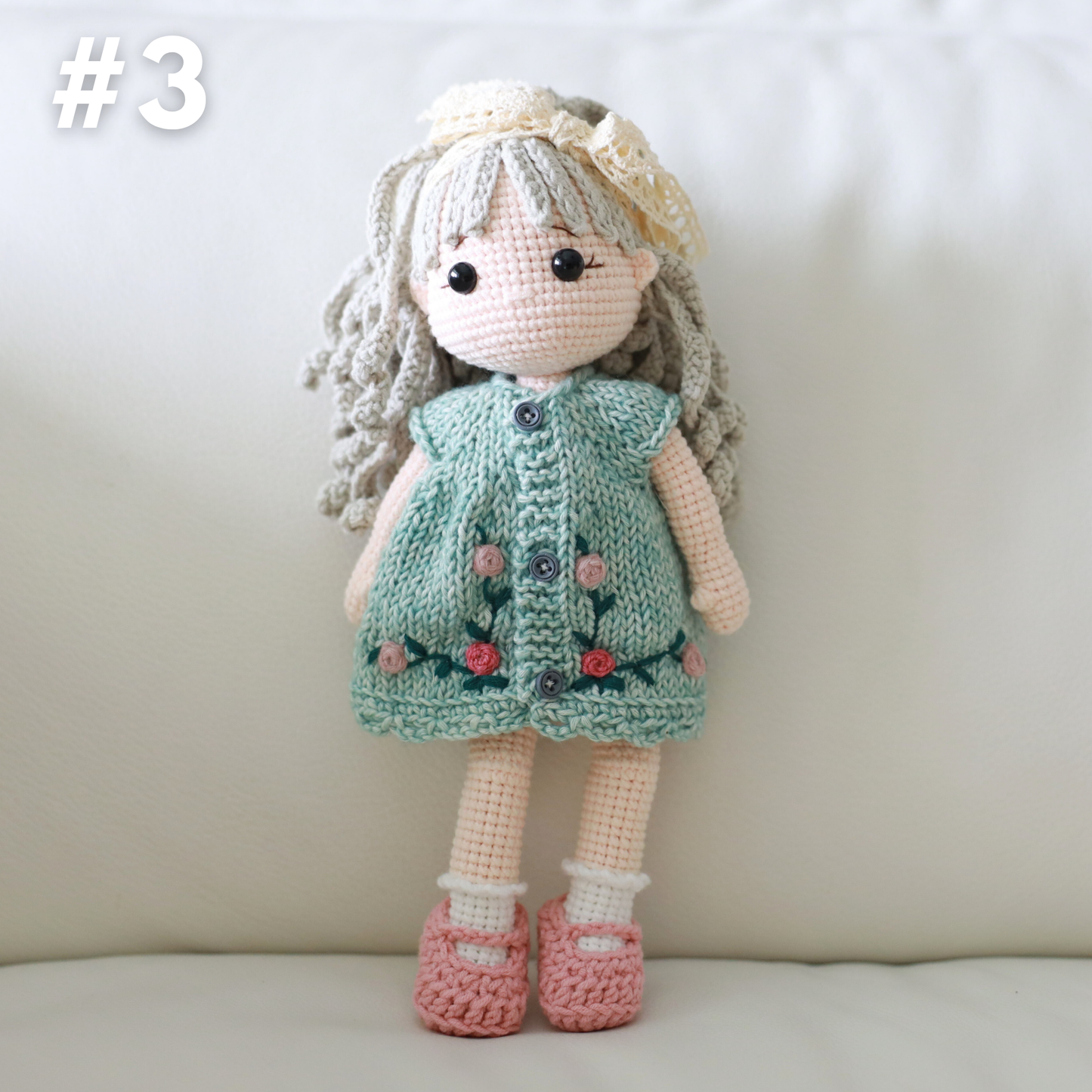 Handmade Crochet Doll | Soft Amigurumi Toy