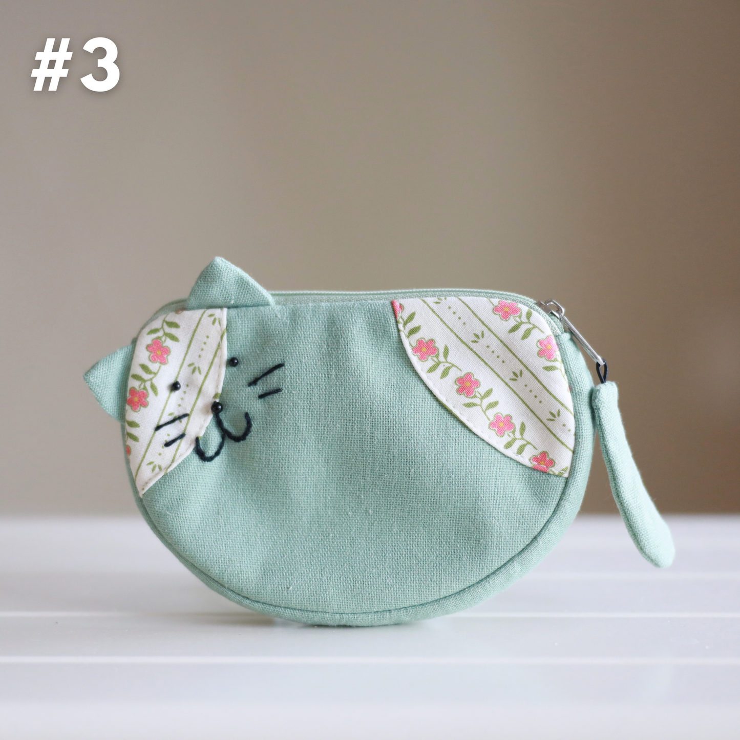 Handmade Cat Coin Purse