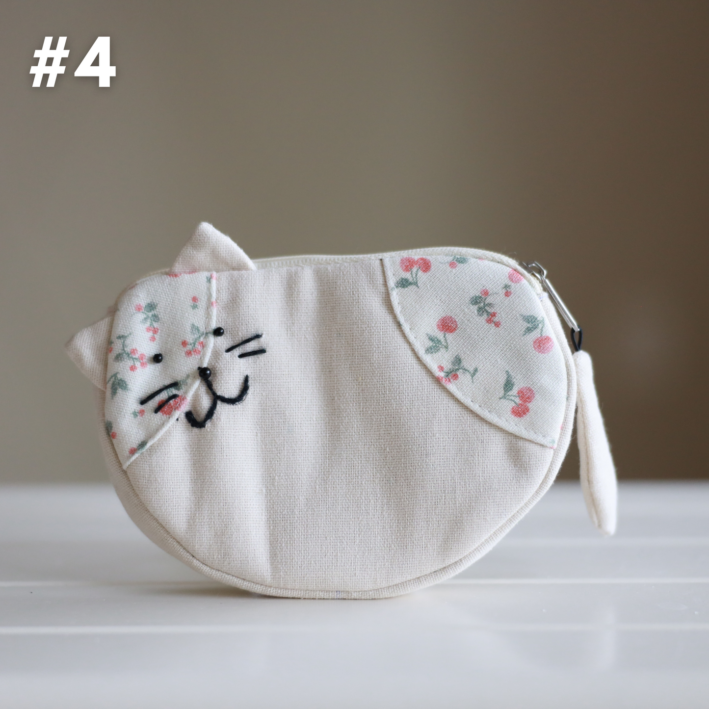 Handmade Cat Coin Purse