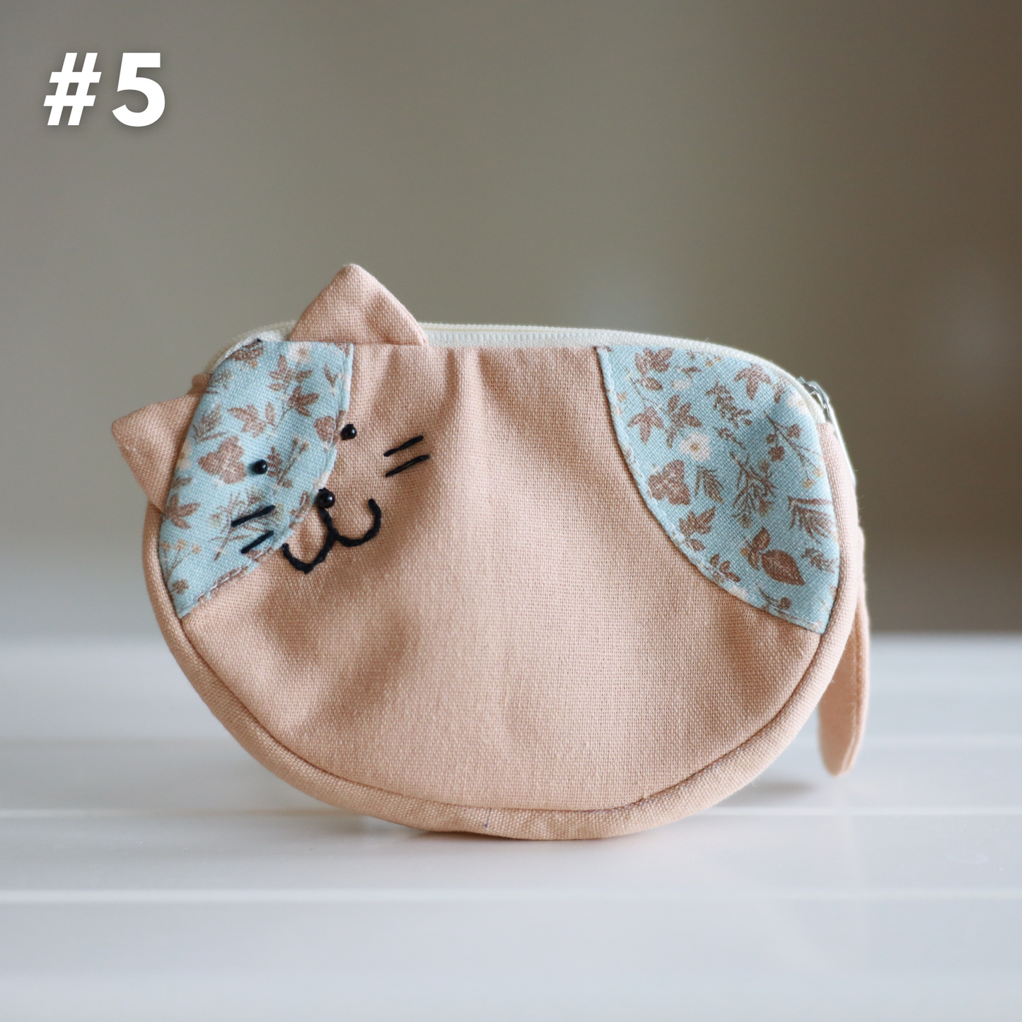 Handmade Cat Coin Purse