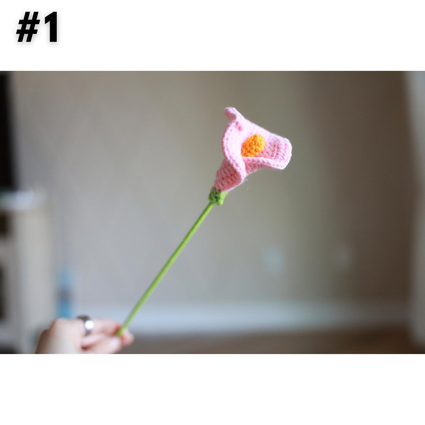 Handmade Crochet Calla Lily