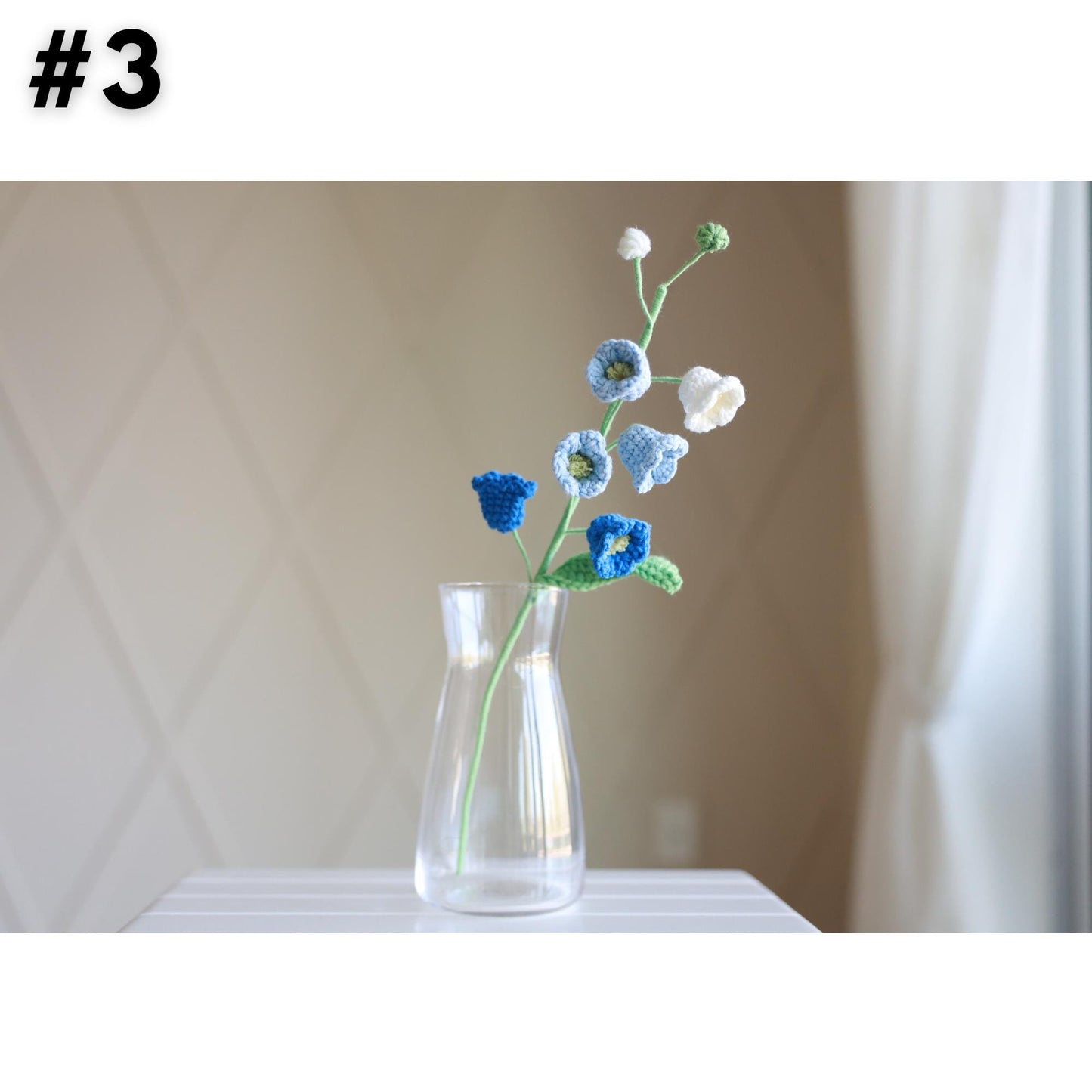 Handmade Crochet Lily of the Valley