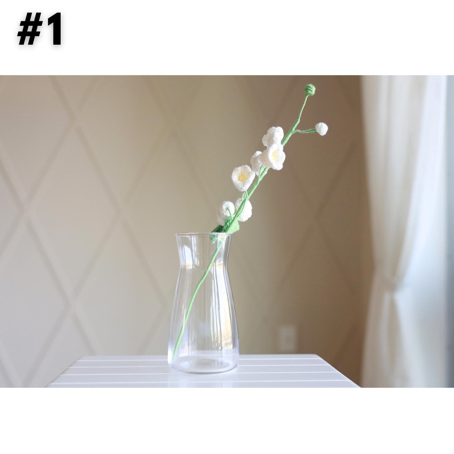 Handmade Crochet Lily of the Valley