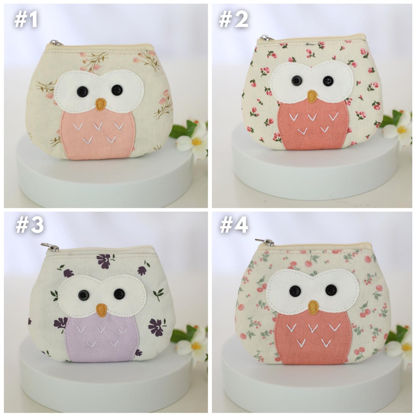 Handmade Owl Coin Purse
