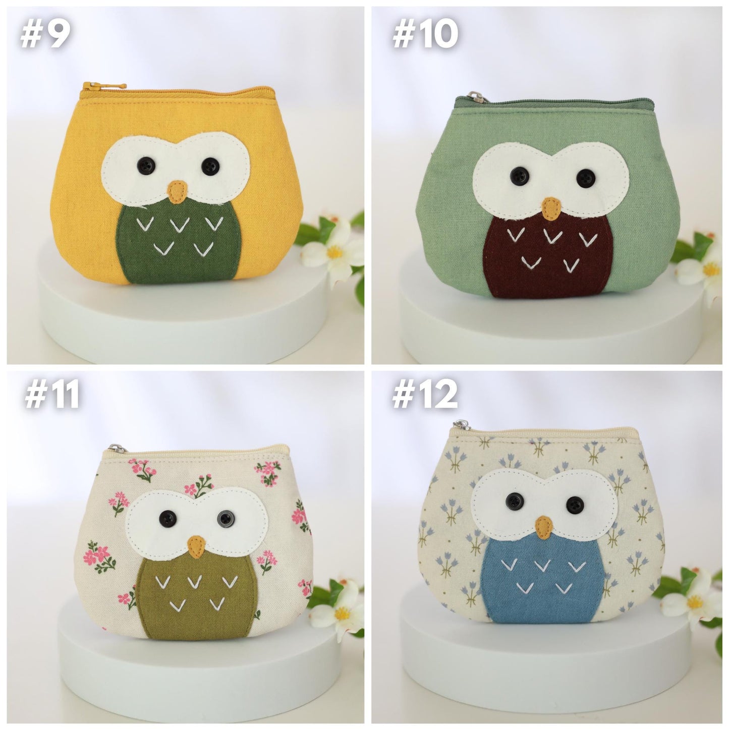 Handmade Owl Coin Purse