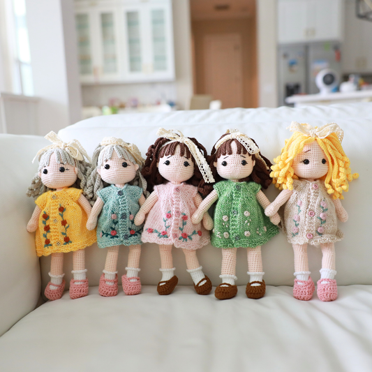 Handmade Crochet Doll | Soft Amigurumi Toy
